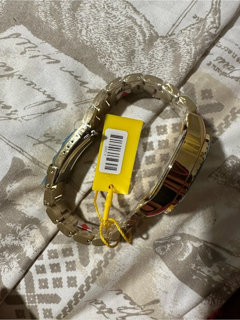 Invicta Specialty Men’s 48mm Blue Dial Chronograph Quartz Gold Box